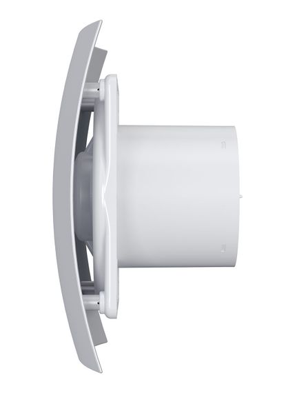 Вентилятор накладной BREEZE D100 обратный клапан Gray metal DICITI