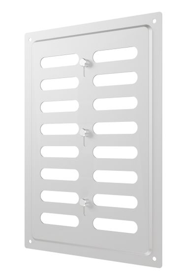 Решетка вентиляционная MER регулируемая 170х240 оцинк.сталь ERA