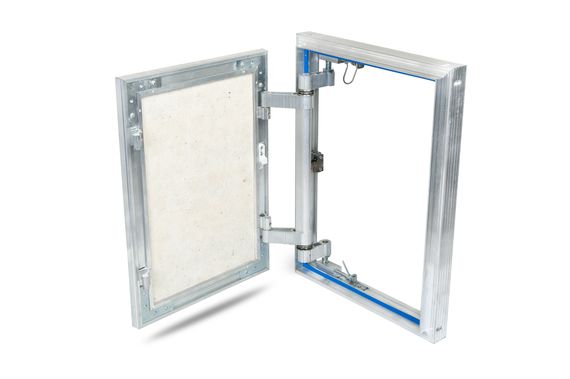 Люк под плитку Модерн Мини 250х400 нажимной