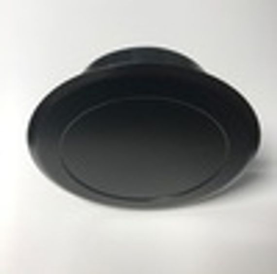 Диффузор приточно-вытяжной на магнитах регулируемый ДК-150 круглый металлический черный матовый