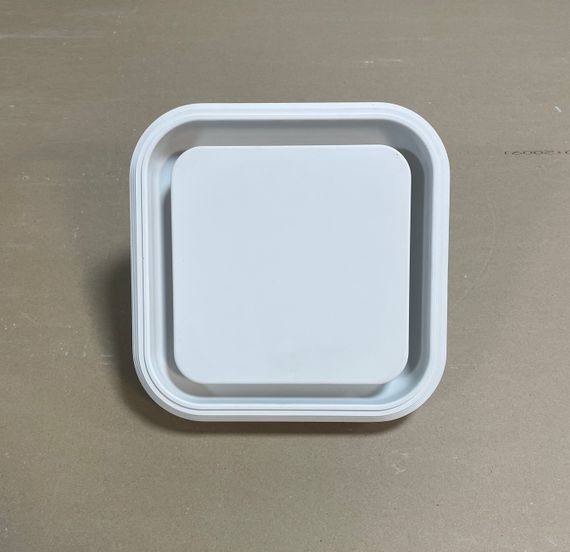 Диффузор под покраску скрытого монтажа SECRET SOFT FRAME D125мм