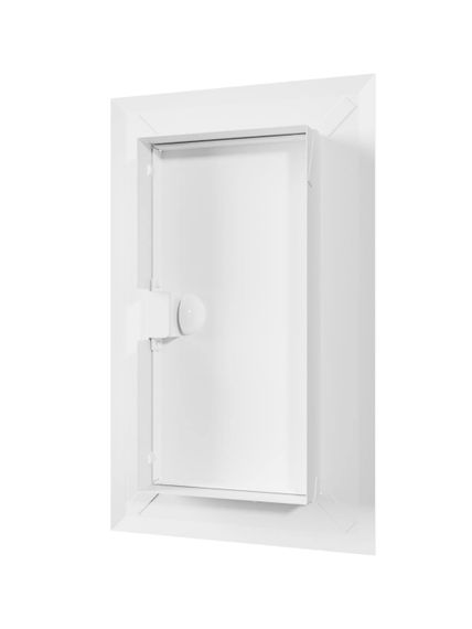 Люк ревизионный ЛТМп фланец 100х200 ручка магнит 160х260 окраш.сталь EVECS