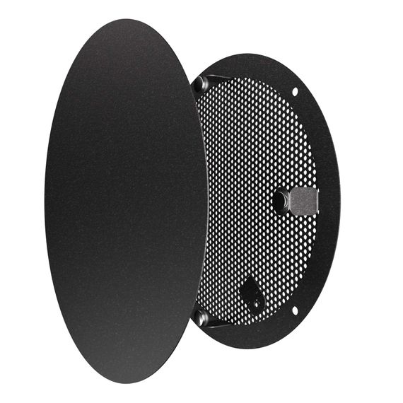 Решетка вентиляционная RVM D160 сетка разъемная на магнитах D200 окрашсталь Black ERA