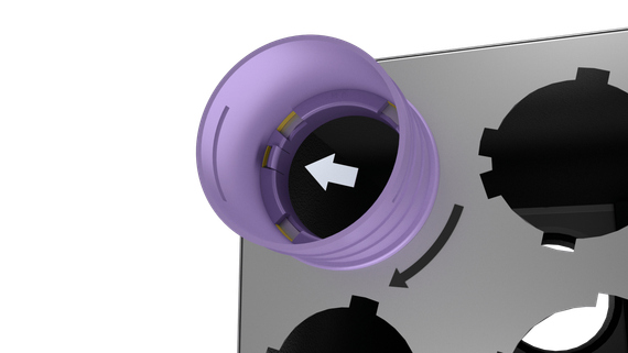 Provent KV 125/75×8 коллектор металлический на 8 выходов