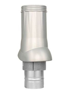 Выход вентиляционный VWO D125/160 изолированный пластик Silver ERA