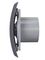 Вентилятор накладной BREEZE D125 обратный клапан Dark gray metal DICITI