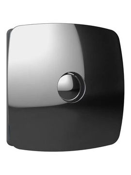 Вентилятор накладной RIO D100 обратный клапан Chrome DICITI