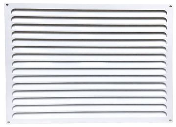 Решетка металлическая белая 500х400мм 5040РМб
