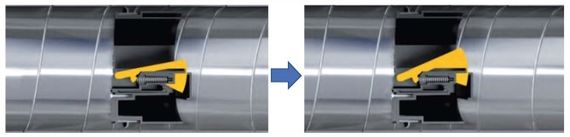 Регулятор постоянного расхода воздуха CVD Dn250/800 (450-800 м3/ч)