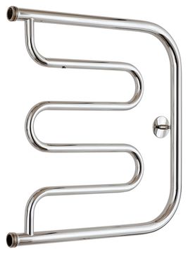 Полотенцесушитель водяной Стилье Тандем 500х500 резьба-сгон 1"