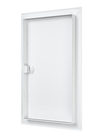 Люк ревизионный ЛТМ фланец 250х450 ручка магнит 310х510 окраш.сталь EVECS