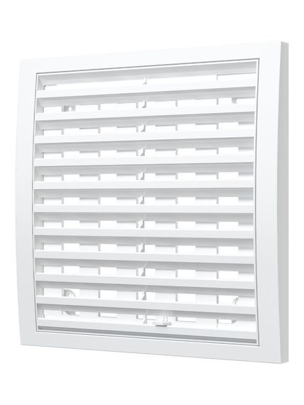 Решетка вентиляционная РРП разъемная регулируемая 200х200 пластик ERA