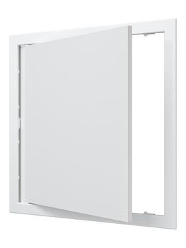 Люк ревизионный AD фланец 346х346 нажимной 368х368 пластик AURAMAX