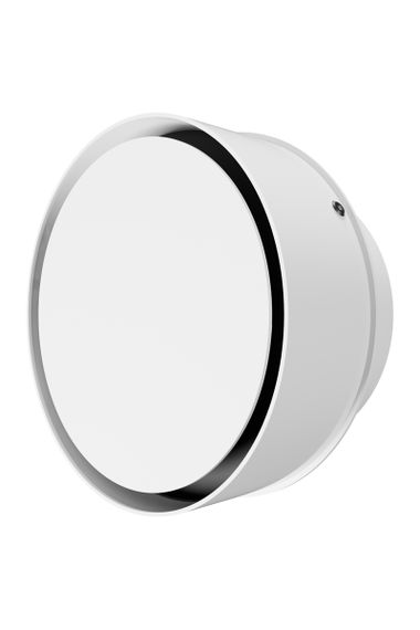 Решетка вентиляционная теневая SH фланец D125 сетка разъемная на магнитах D150 ERA