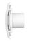 Вентилятор накладной BREEZE D100 обратный клапан Matt white DICITI