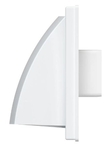 Выход стенной КФВ фланец 55х110 обр.клапан 150х150 ASA ERA