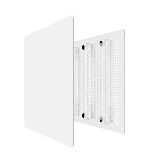 Решетка вентиляционная RVM сетка разъемная на магнитах 200х200 окрашсталь ERA