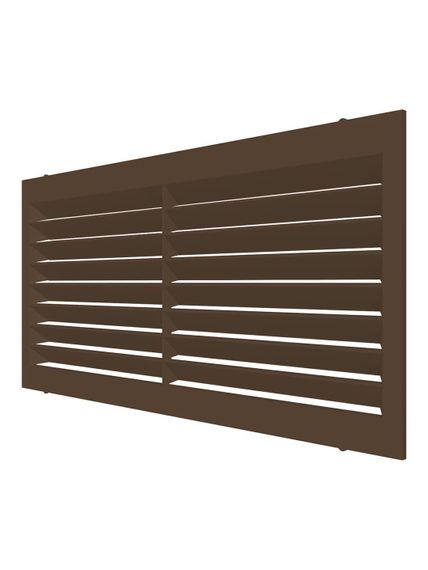 Решетка вентиляционная С 171х81 пластик Brown ERA