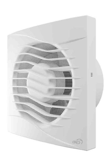 Вентилятор накладной REST D125 сетка обр.клапан ERA