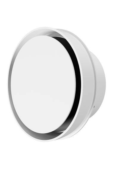 Решетка вентиляционная теневая SH фланец D100 сетка разъемная на магнитах D120 ERA