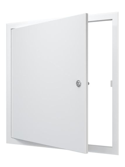 Люк ревизионный ЛТМЗ фланец 600х600 замок 660х660 окраш.сталь EVECS