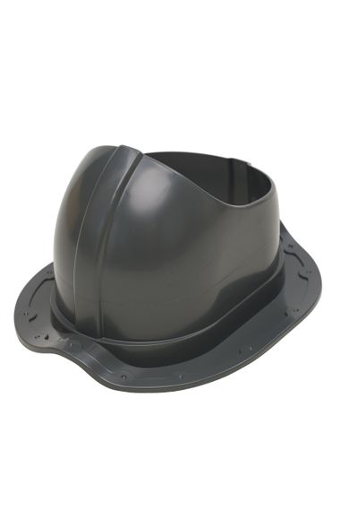 Проходной элемент для кровли из металлочерепицы Monterray, серый RAL 7010, серия Static