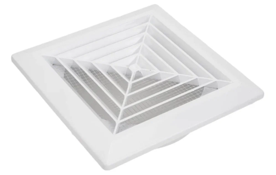 Решетка с фланцем ПК 160х125