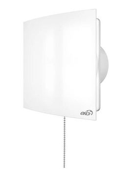 Вентилятор накладной QUADRO D100 тяговый выключатель ERA