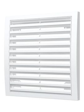 Решетка вентиляционная РР разъемная 200х200 пластик ERA