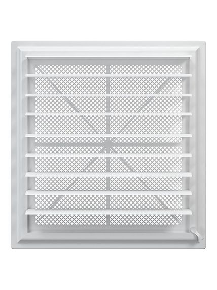 Решетка вентиляционная AIRVENT регулируемая жалюзи 452х483 пластик ERA