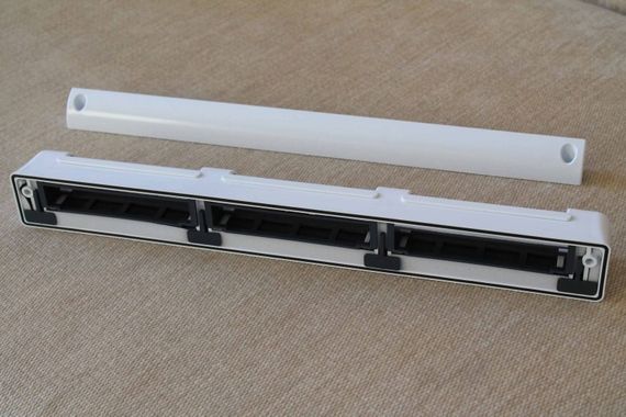 Оконный приточный клапан Ventec VT 701 с контролем потока воздуха и акустической шумоизоляцией