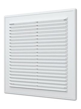 Решетка вентиляционная Р сетка разъемная 250х250 пластик ERA
