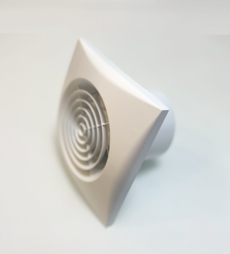 Вентилятор накладной Soler & Palau Silent 100 CRZ White Matte (таймер, белый матовый)