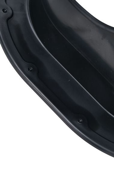 Проходной элемент для фальцевой кровли и готовой кровли из гибкой черепицы, черный RAL 9005, серия Static