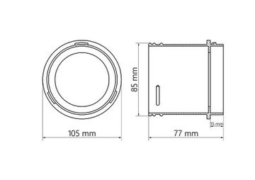 Адаптер на плоскость AirDS, 75 мм