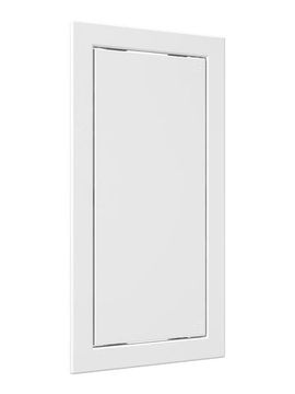 Люк ревизионный AD фланец 146х296 нажимной 168х318 пластик AURAMAX