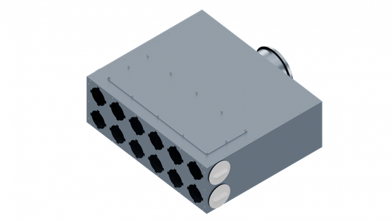 Flexag CMP-FLD 200/75x12 вентиляционный коллектор, D200, на 12 выxодов FLD