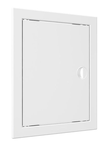 Люк ревизионный ЛР фланец 196х246 ручка 218х268 пластик EVECS