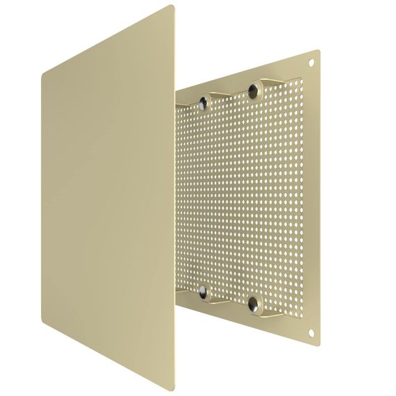 Решетка вентиляционная RVM сетка разъемная на магнитах 200х200 окрашсталь Beige ERA