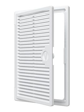 Люк Декофот ДФ накладной вентилируемый 200х300 пластик EVECS