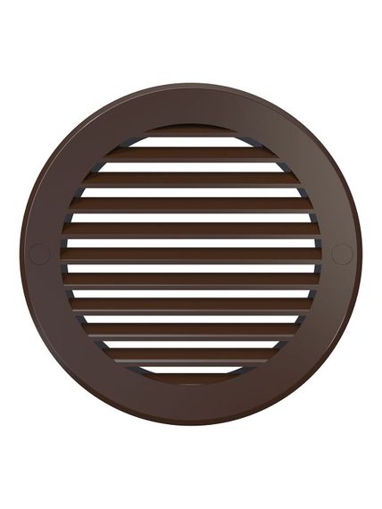 Решетка вентиляционная РКН фланец D125 D161 ASA Brown ERA
