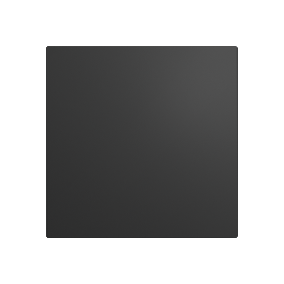 Панель AEON D100/125 175х175 пластик Matt black DICITI