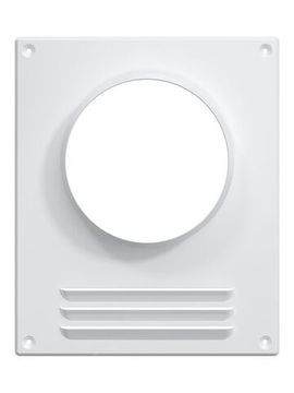 Площадка торцевая ПТМР фланец D125 решетка 196х236 окрашенная сталь ERA