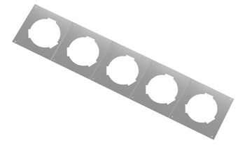 Provent MP 75x5 Монтажная панель на 5 выхода