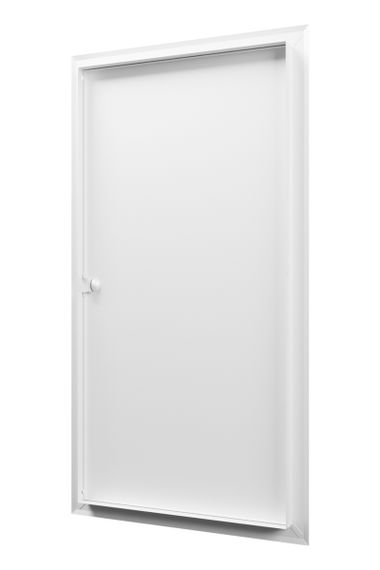 Люк ревизионный ЛТМп фланец 400х800 ручка магнит 460х860 окраш.сталь EVECS