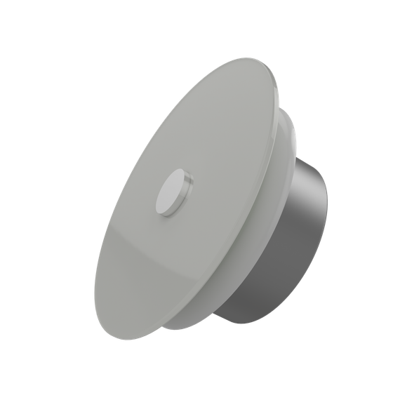 Анемостат-диффузор дизайнерский AIRG 315 (круг) RAL 9003