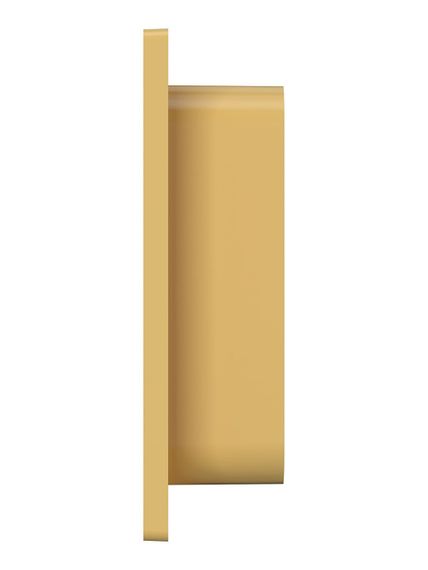 Решетка вентиляционная ДП фланец 420х73 переточная 450х91 пластик Beige ERA