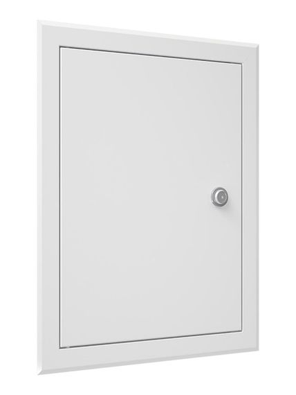 Люк ревизионный ЛТМЗ фланец 300х400 замок 360х460 окраш.сталь EVECS