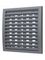 Решетка вентиляционная РРПН разъемная регулируемая 150х150 ASA Gray ERA