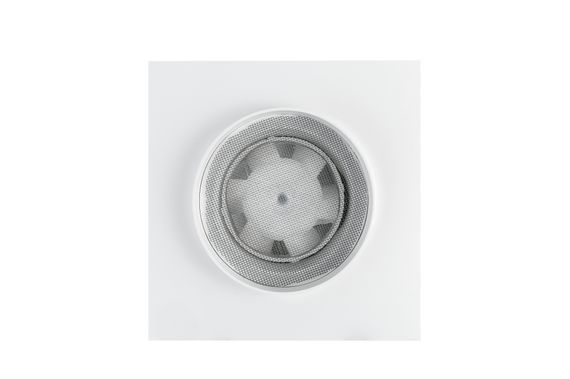 Диффузор теневой Visioner TDPP100W/90 белый/белая крышка, с приточно-вытяжным вентилятором под плитку с регулировкой потока воздуха D100 мм